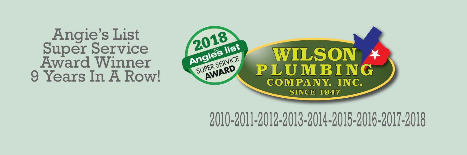 Wilson Plumbing banner