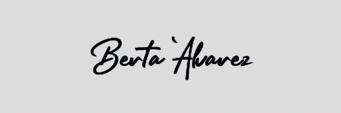 Berta Álvarez banner
