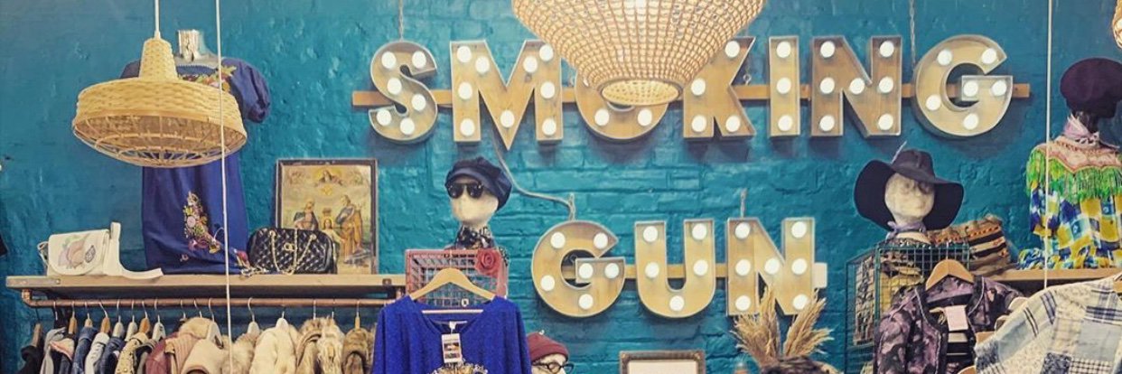 Smoking Gun Vintage banner