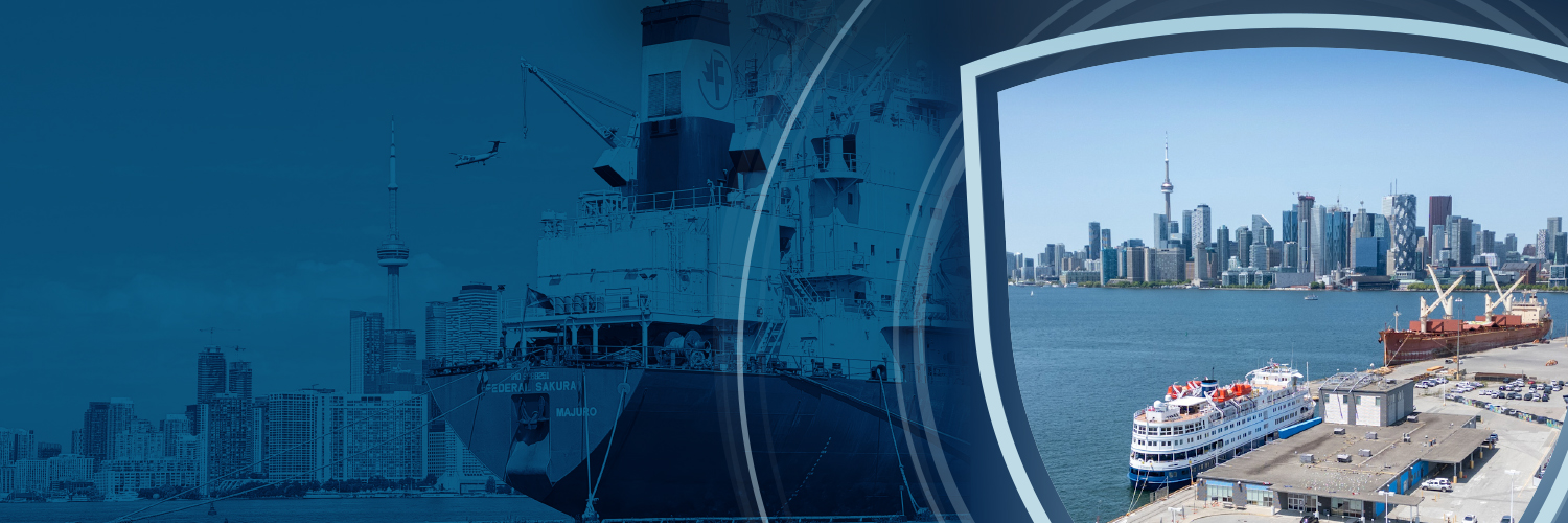 Port de Toronto banner