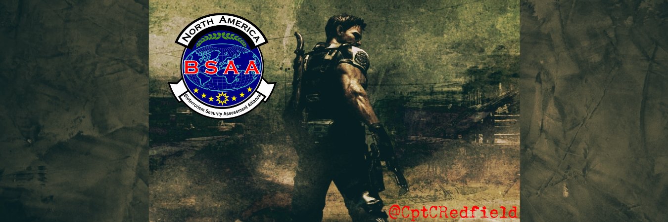 Chris Redfield🏳️‍🌈 (Parody) banner