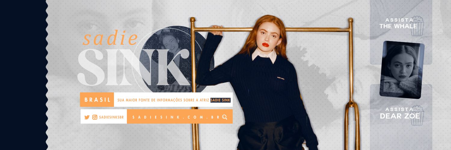 Sadie Sink Brasil banner