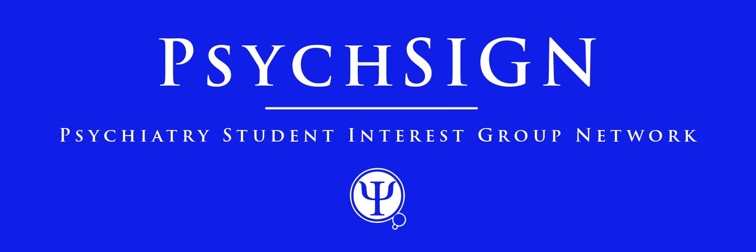 Psychiatry Student Interest Group Network banner