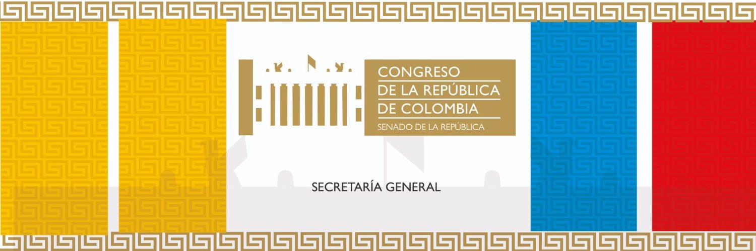 SecretaríaSenado 🇨🇴 banner