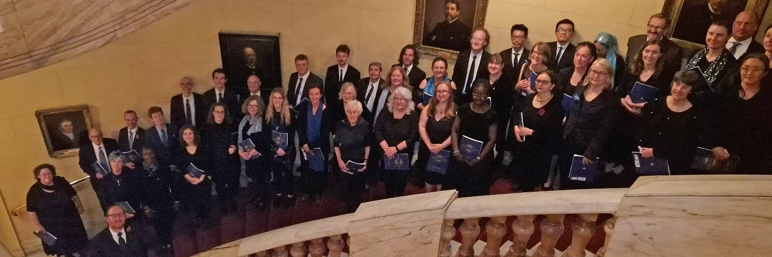 Civil Service Choir's banner