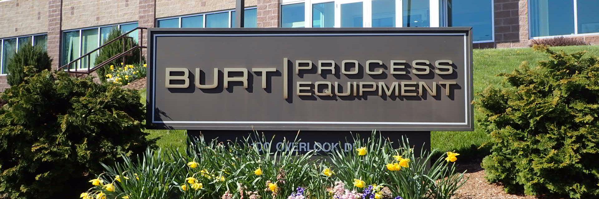 Burt Process Equipment banner
