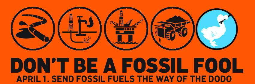Fossil Free Canada banner
