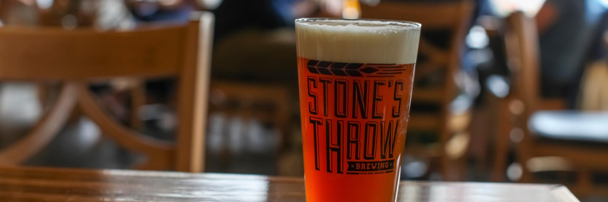 Stones Throw Brewing banner