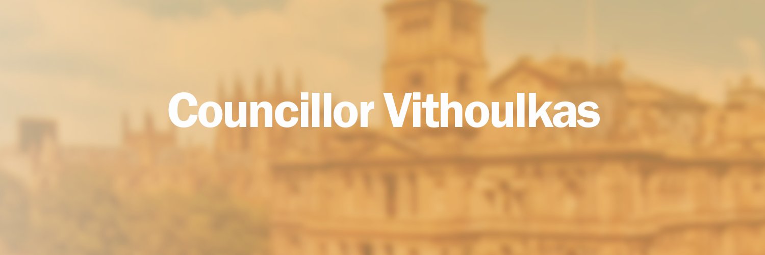 Councillor Vithoulkas banner