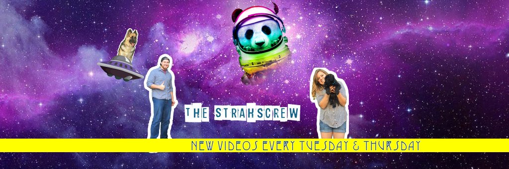 The Strahscrew banner