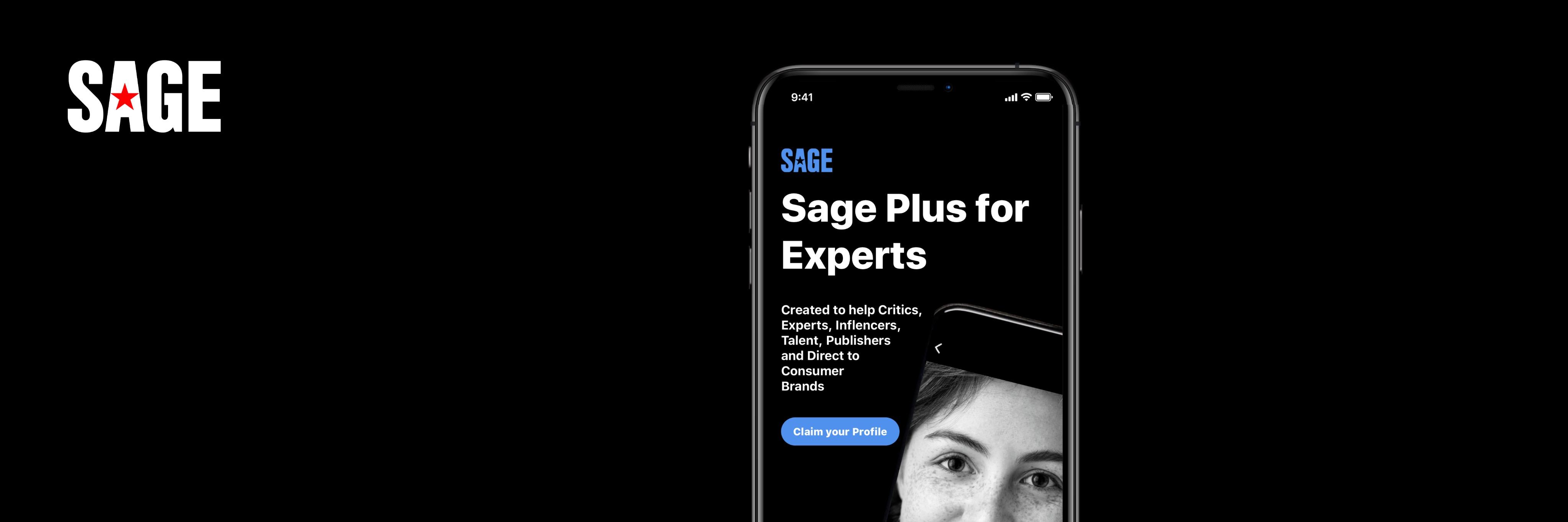 Sage Plus for Experts banner