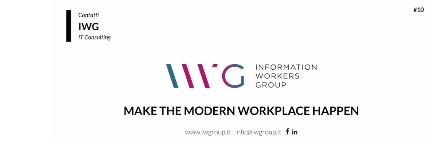 IWGroup_Srl's profile banner image