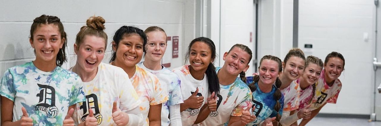 Dover High School Volleyball banner