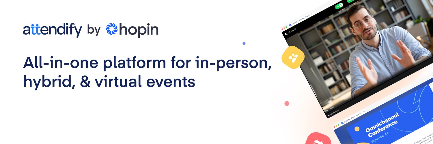 Attendify by Hopin banner