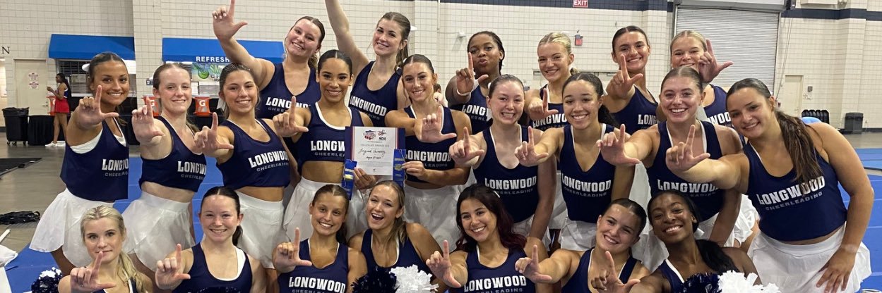 Longwood Cheerleading banner
