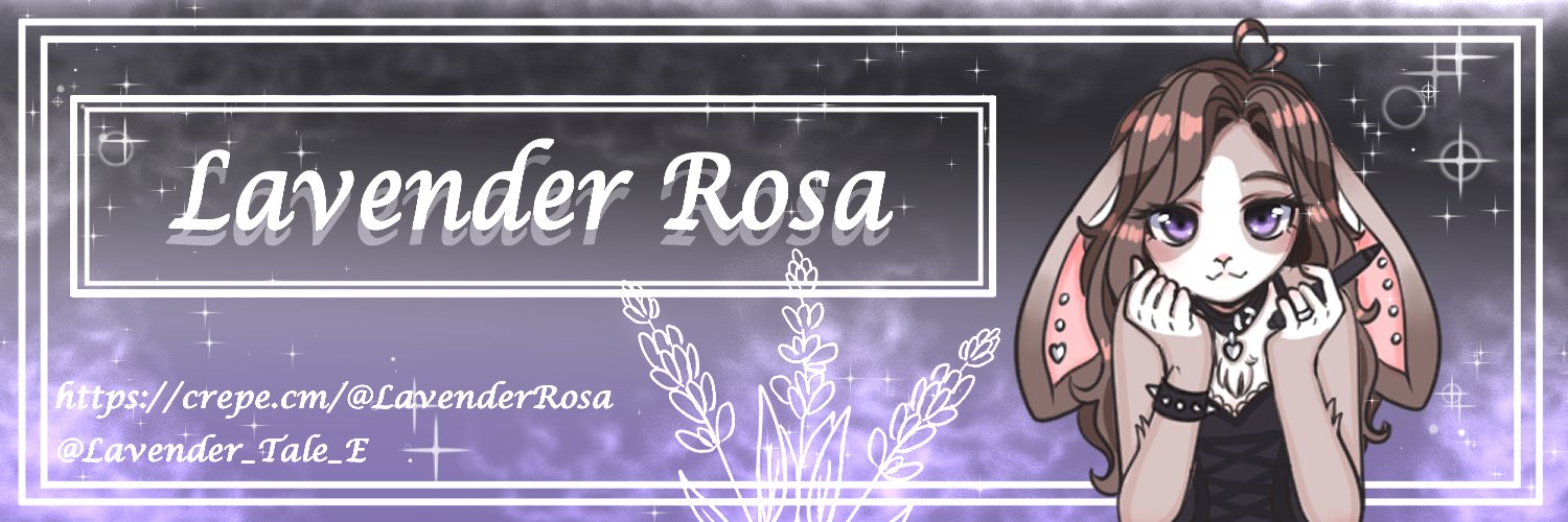 Lavender Rosa banner