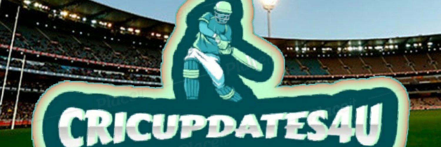 cricupdates4u's profile banner image