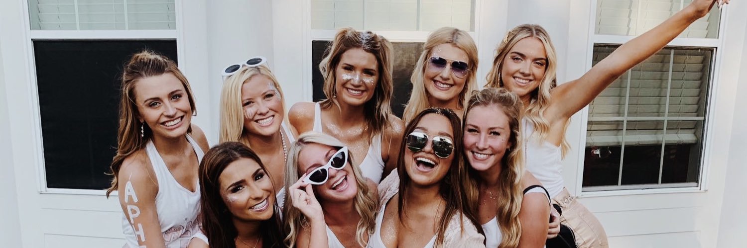 North Texas Alpha Phi banner