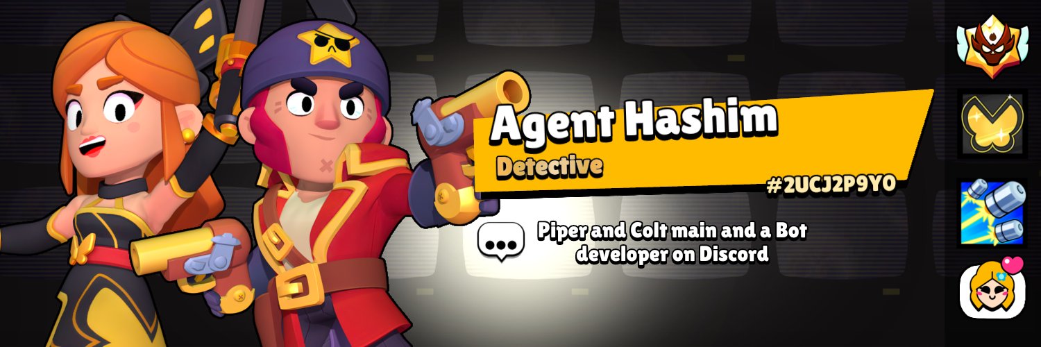 Agent Hashim's banner