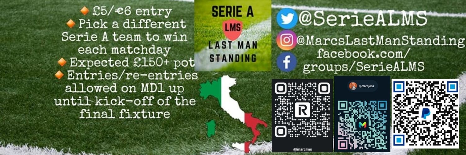 Serie A LMS 🇮🇹⚽️🤑 banner