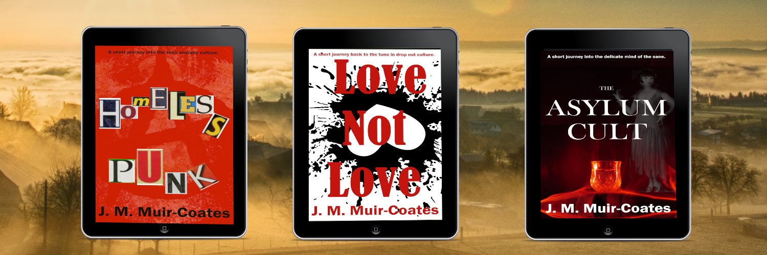 Dr. J. M. Muir-Coates. Author. Earthling. banner