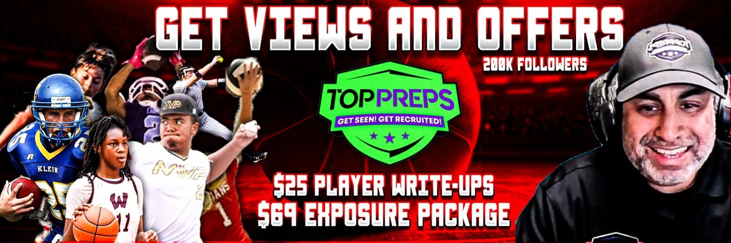 Top Preps #1 Scouting and Promotional Services banner