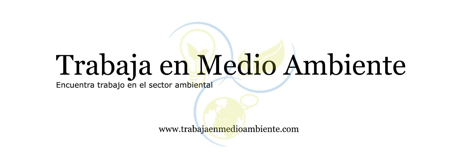 Trabaja en Medioambiente banner