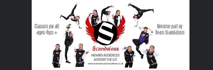 Scandalous Productions banner