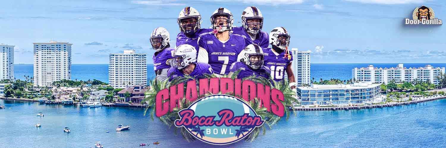 JMU Football's banner