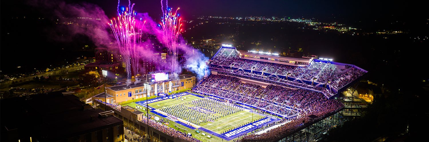 JMU Football banner