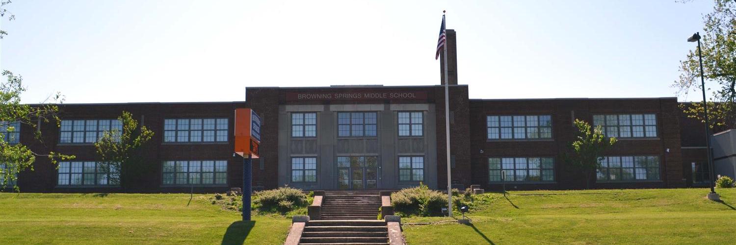 Browning Springs Middle School banner