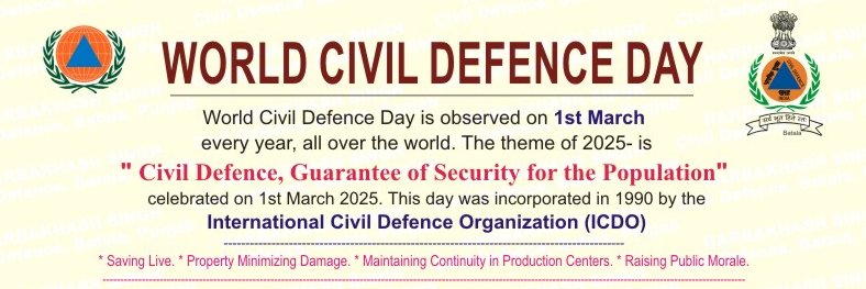 Civil Defence banner