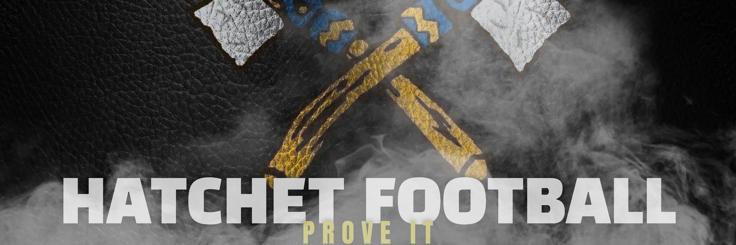 Tomahawk Hatchets Football banner