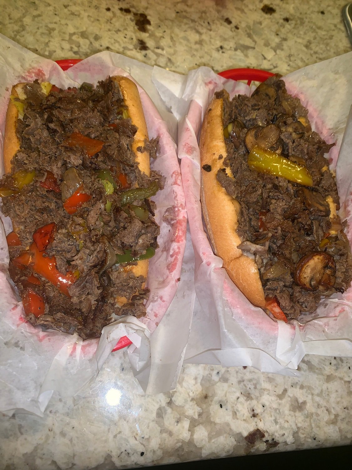 Double Trouble Philly Cheesesteaks banner