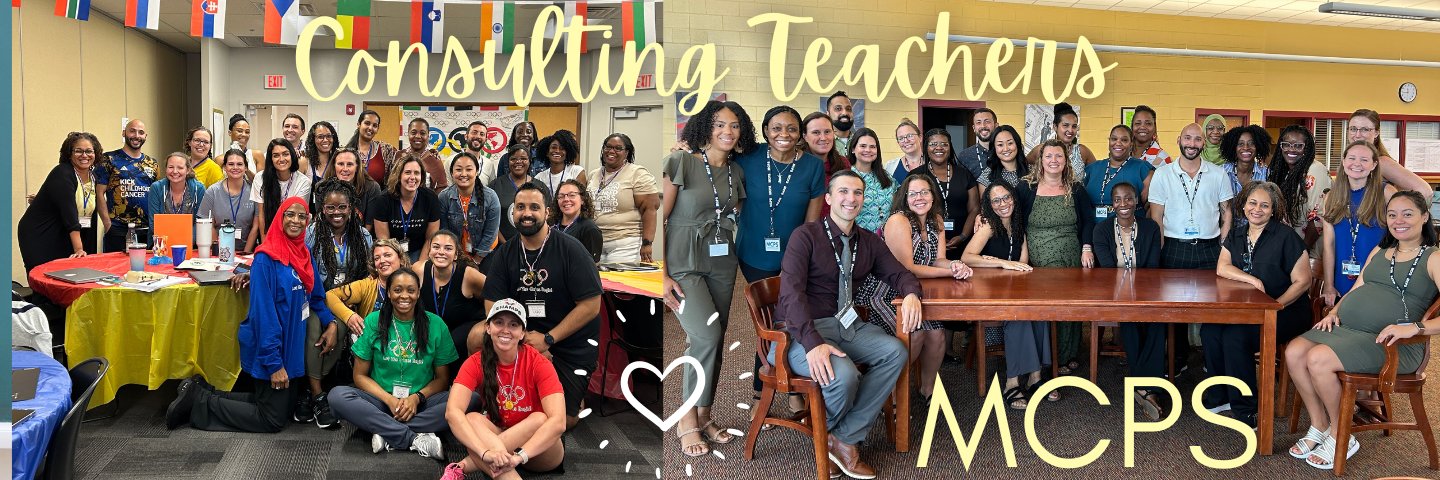 Consulting Teachers in MCPS banner