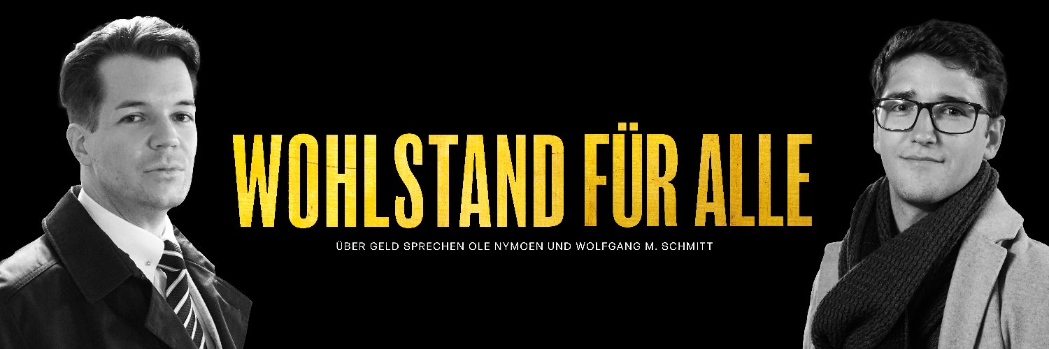 Wohlstand für Alle's banner