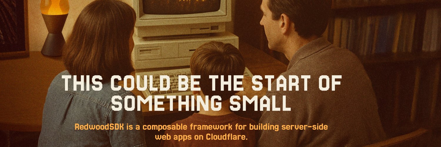 RedwoodSDK's banner