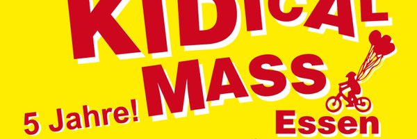 Kidical Mass Essen 🚴‍♀️💛❤🚴 Profile Banner