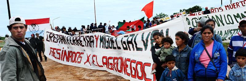 MOCASE Vía Campesina banner