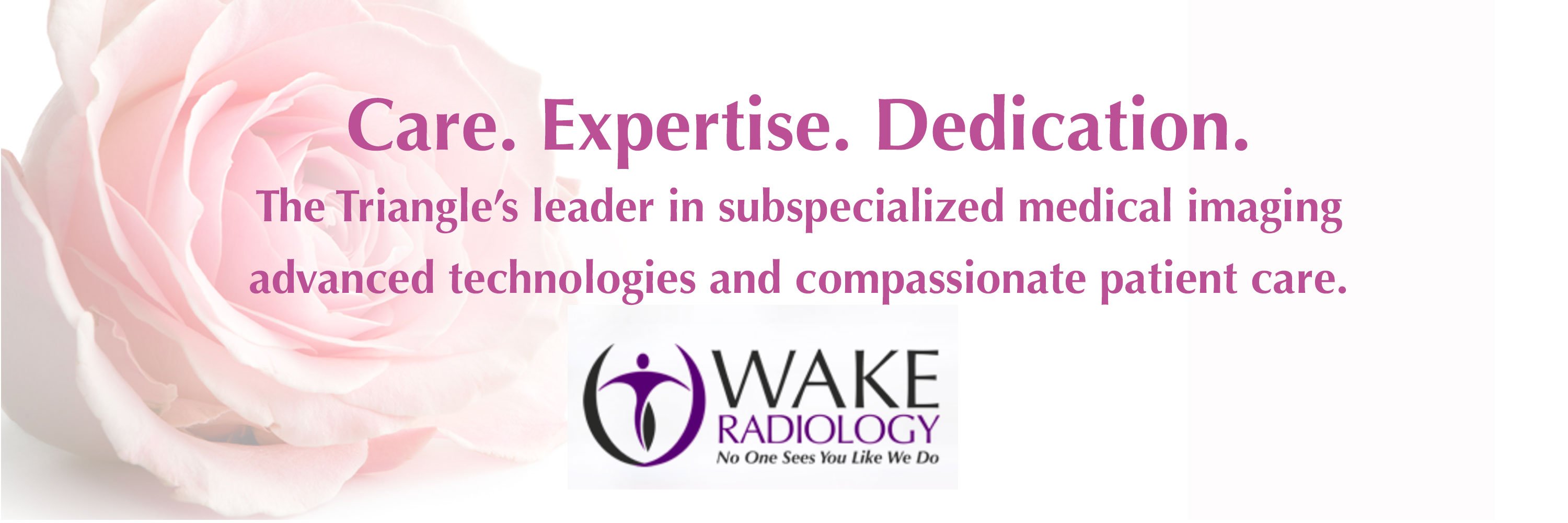 Wake Radiology banner