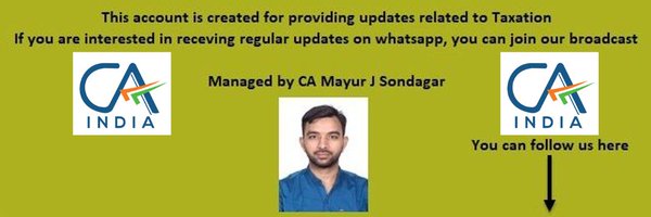 TaxationUpdates Profile Banner