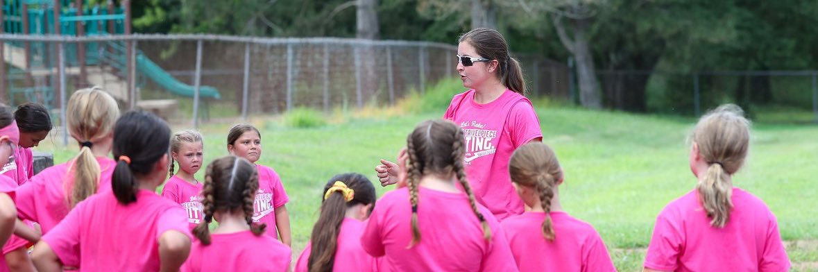 Megan Trivelpiece Hitting. banner