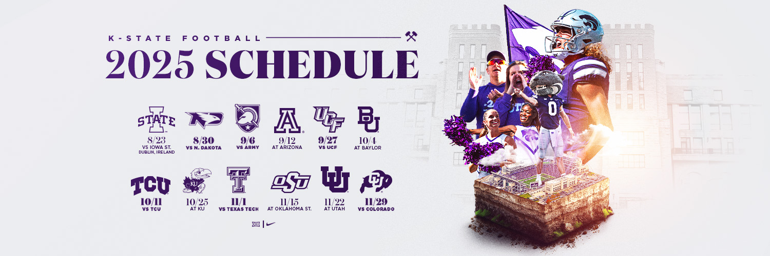 K-State Football's banner