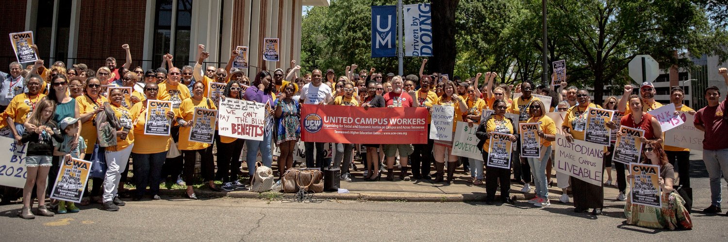United Campus Workers of Louisiana profile banner