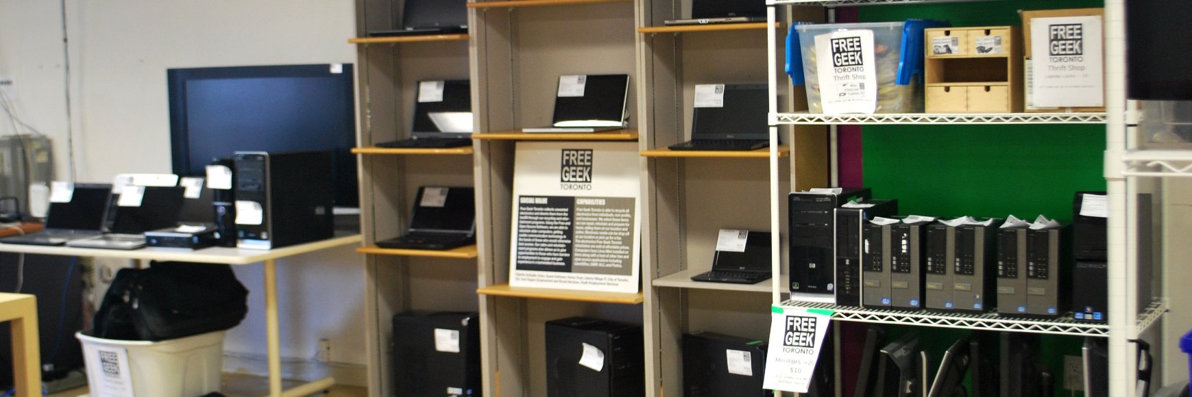 Free Geek Toronto banner