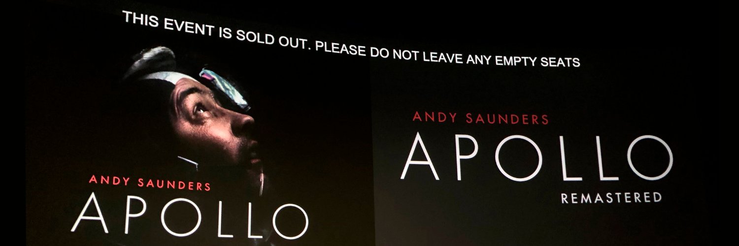 Andy Saunders - Apollo Remastered's banner