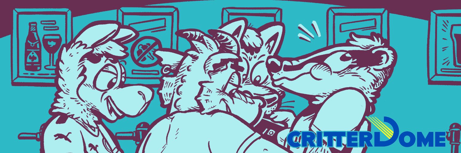 critterdome.bsky.social 🔞 banner