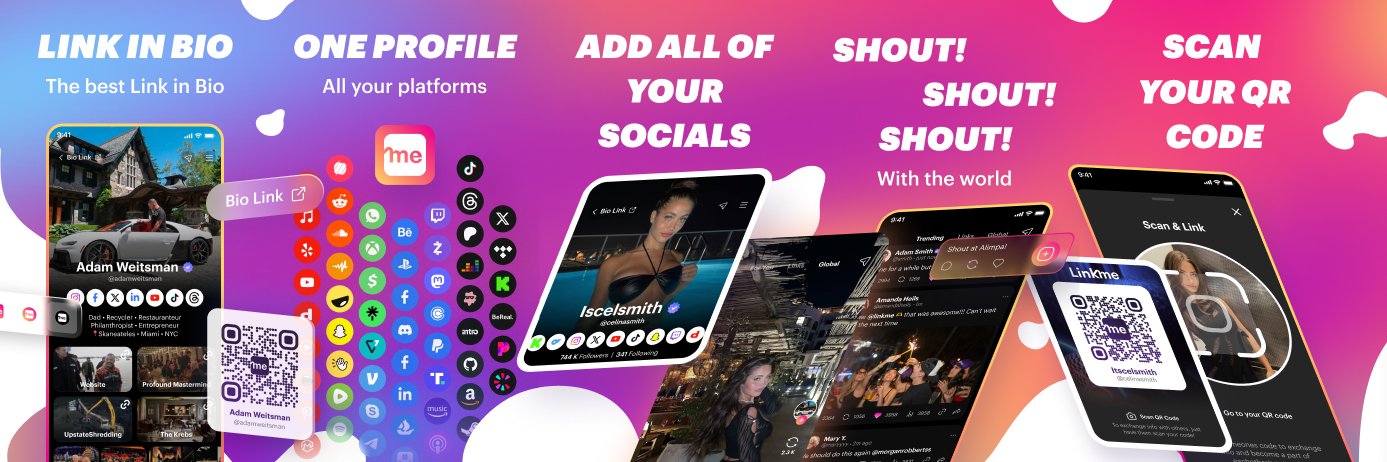 Linkme's banner