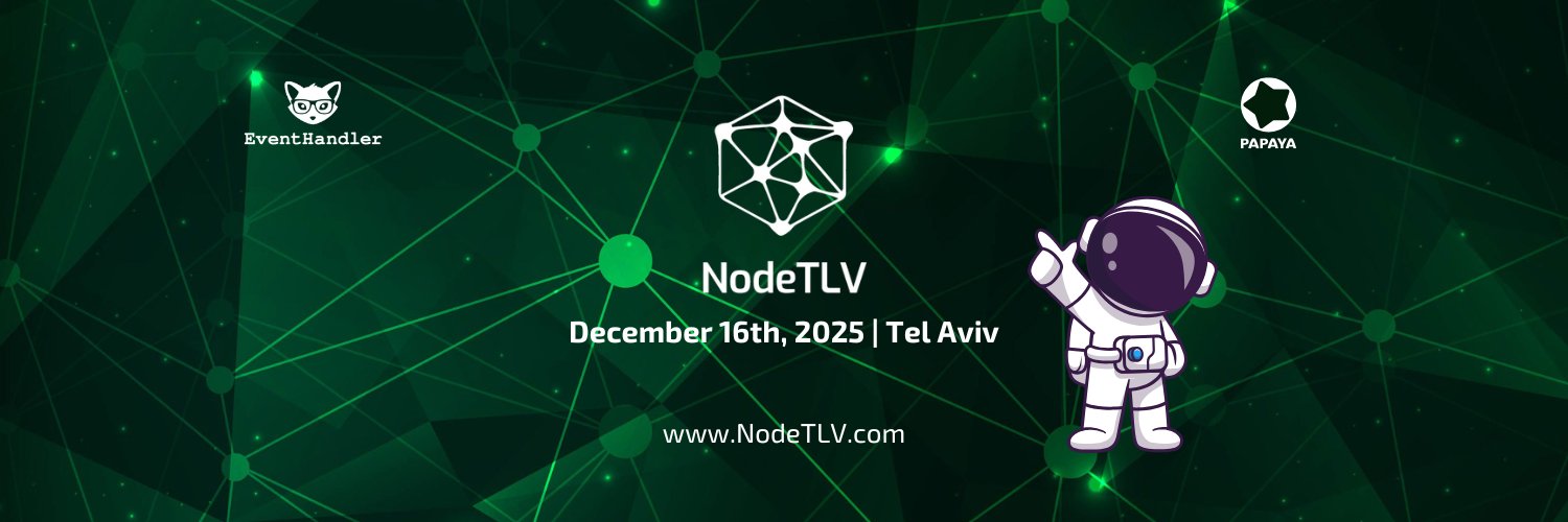 NodeTLV Conference's banner