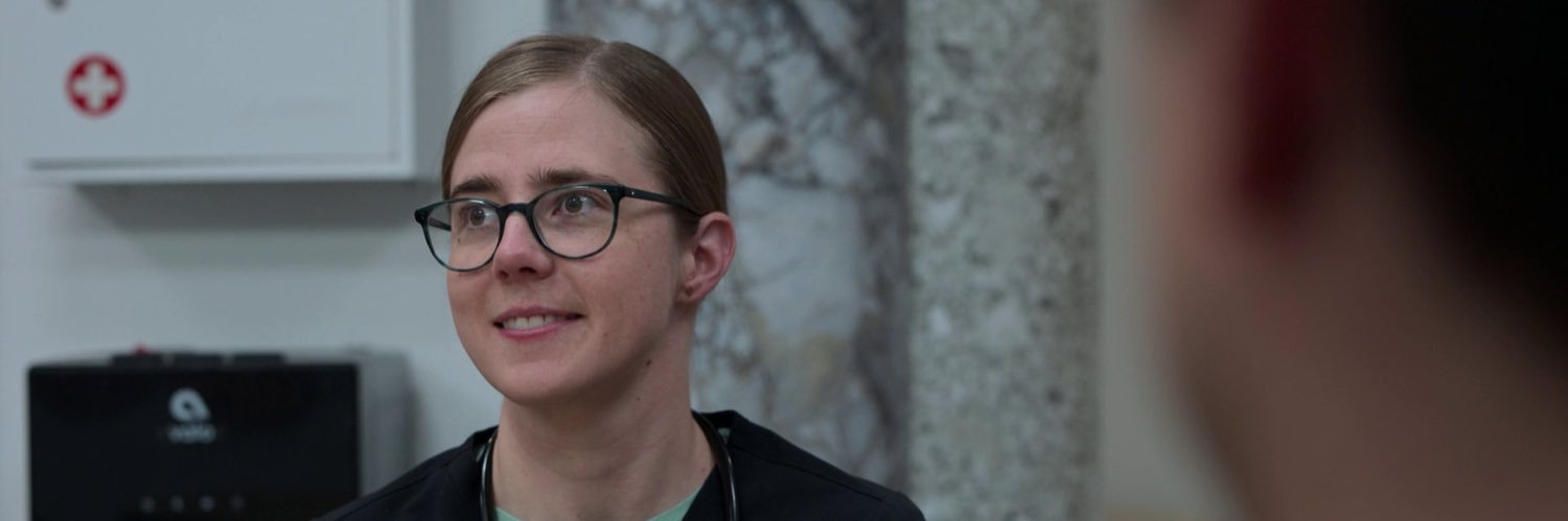 he/him lesbian robby robinavitch #pittspoilers banner